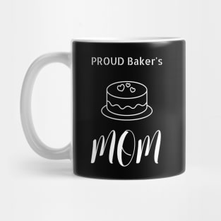 Proud Baker's Mom Mug